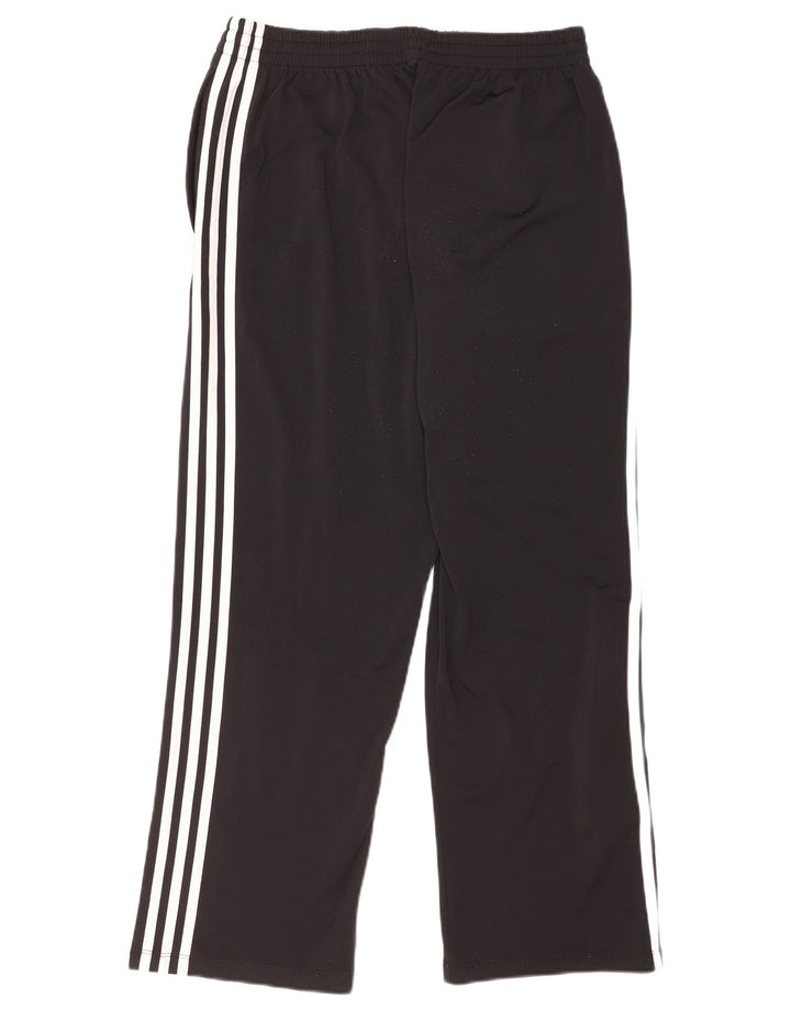 Adidas Mens Tracksuit Trousers Medium Black Polyester