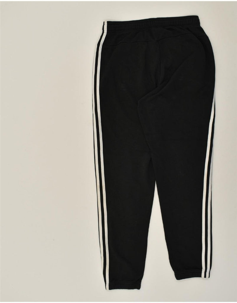 ADIDAS Mens Tracksuit Trousers Medium Black Cotton | Vintage Adidas | Thrift | Second-Hand Adidas | Used Clothing | Messina Hembry 