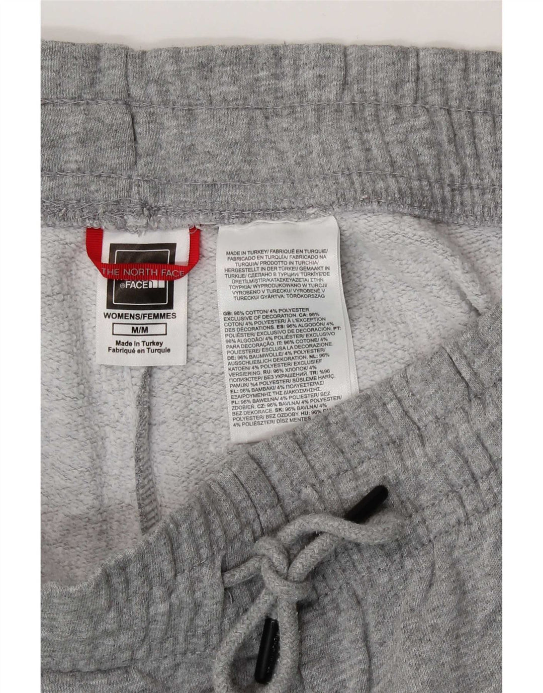 The North Face Womens Tracksuit Trousers Joggers UK 14 Medium Grey
