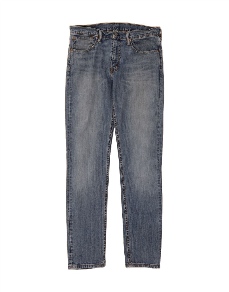 LEVI'S Mens 511 Slim Jeans W34 L34 Blue Cotton Vintage Levi's and Second-Hand Levi's from Messina Hembry 
