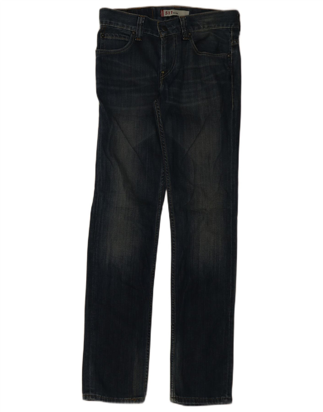 Levi's Mens 511 Slim Jeans W31 L34 Navy Blue Cotton