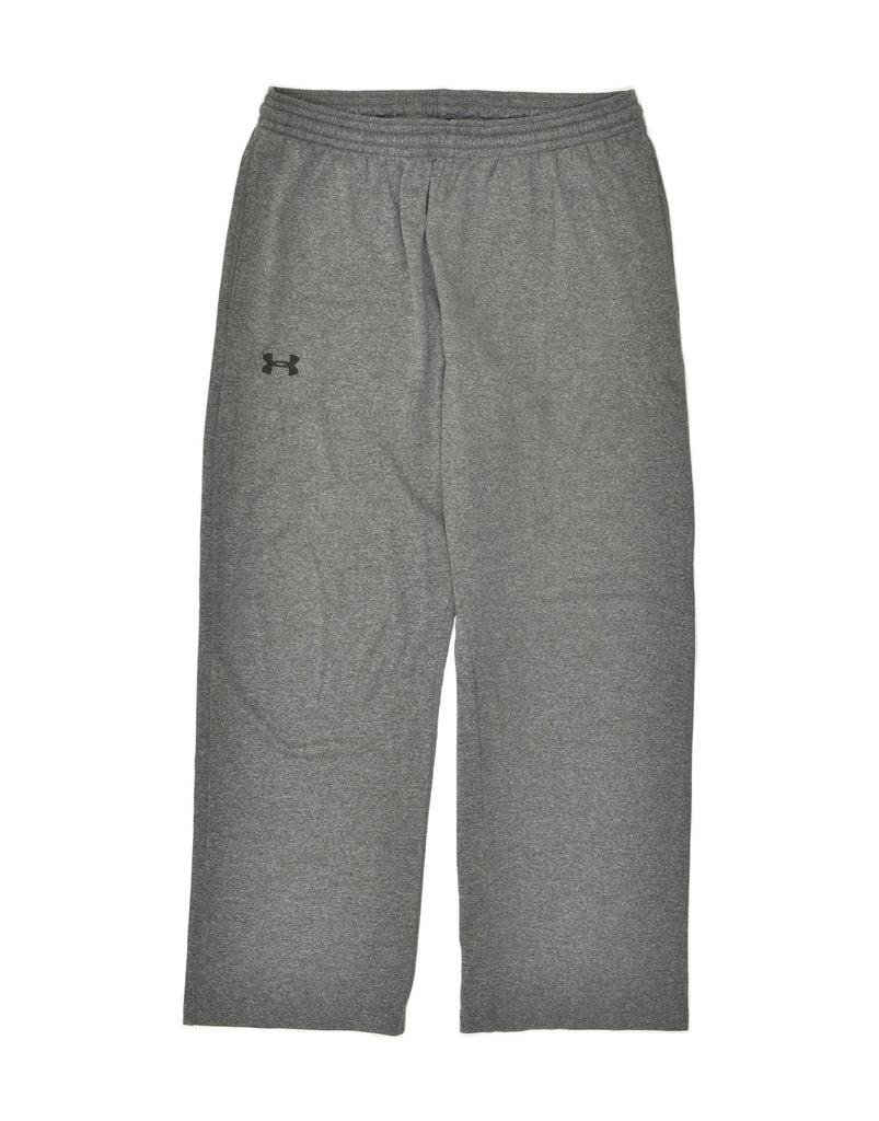 UNDER ARMOUR Mens Tracksuit Trousers Medium Grey Polyester | Vintage Under Armour | Thrift | Second-Hand Under Armour | Used Clothing | Messina Hembry 