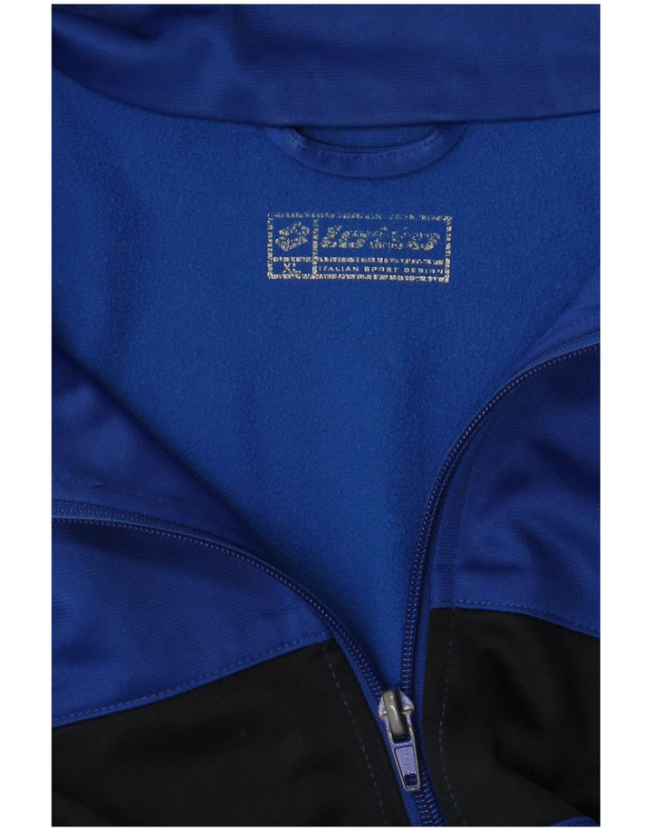 Lotto Mens Tracksuit Top Jacket XL Blue Colourblock