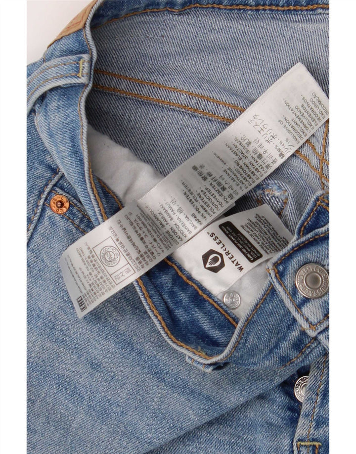 Levi's Mens Ribcage Straight Jeans W28 L27 Blue Cotton