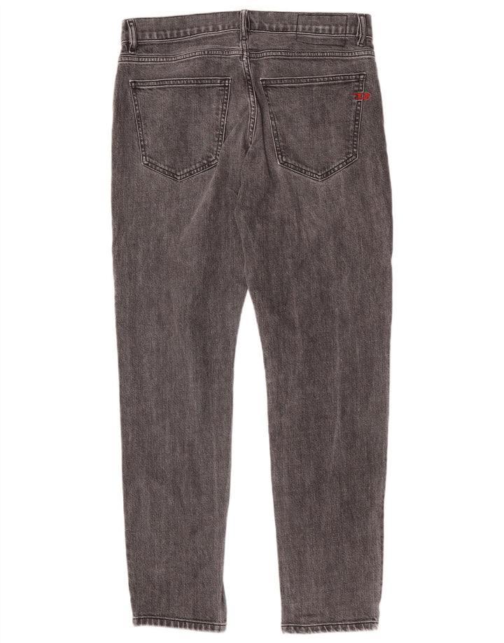 Diesel Mens Thanaz Slim Jeans W30 L30 Grey Cotton