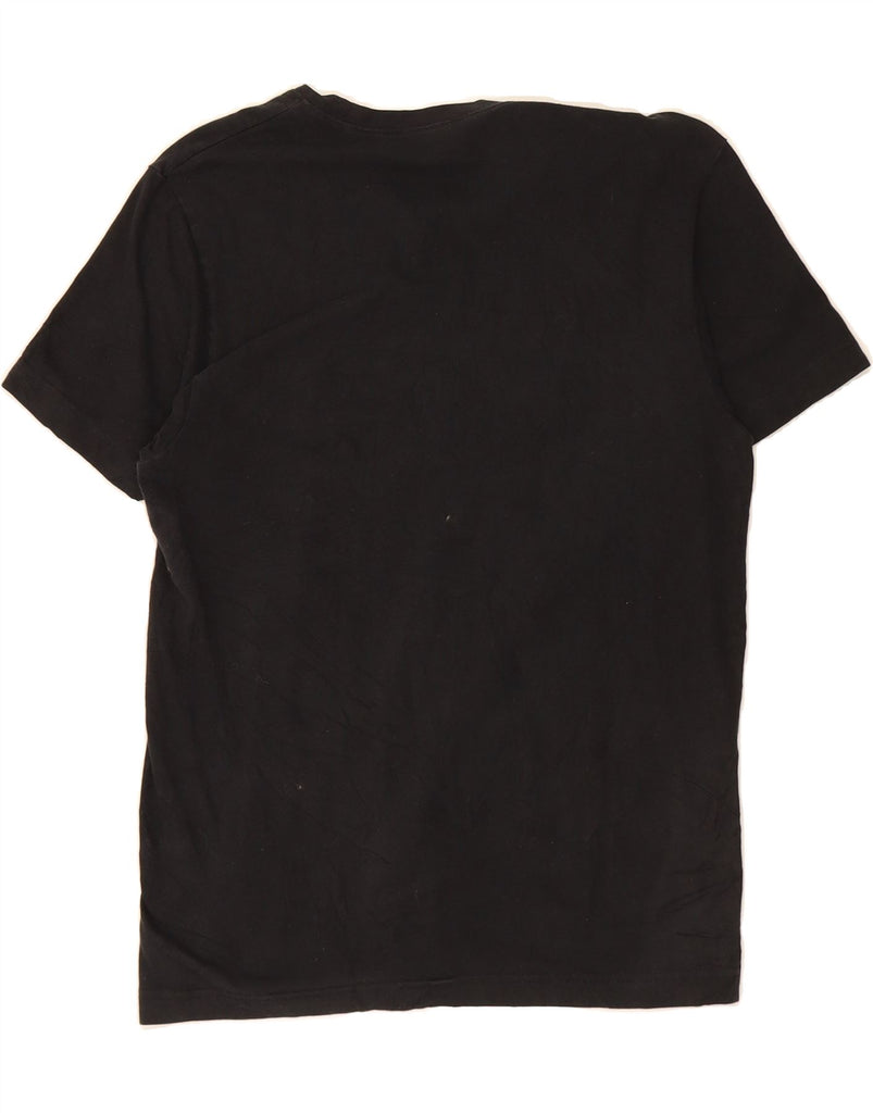 NAUTICA Womens T-Shirt Top UK 12 Medium Black Cotton Vintage Nautica and Second-Hand Nautica from Messina Hembry 