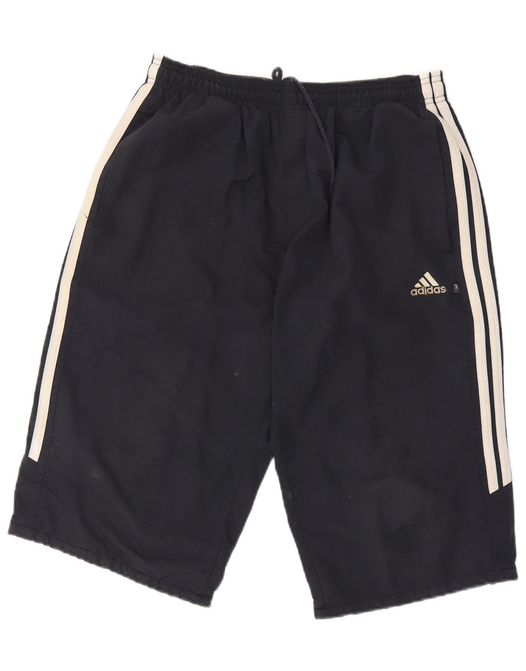 Adidas Mens Bermuda Sport Shorts Small  Black Polyester