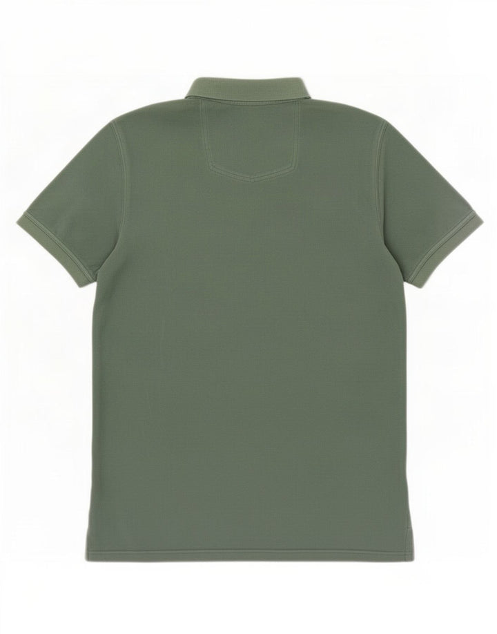 Fat Face Mens Polo Shirt XL Green Cotton