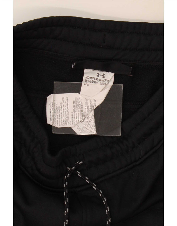 Under Armour Mens Tracksuit Trousers Joggers Medium Black Polyester