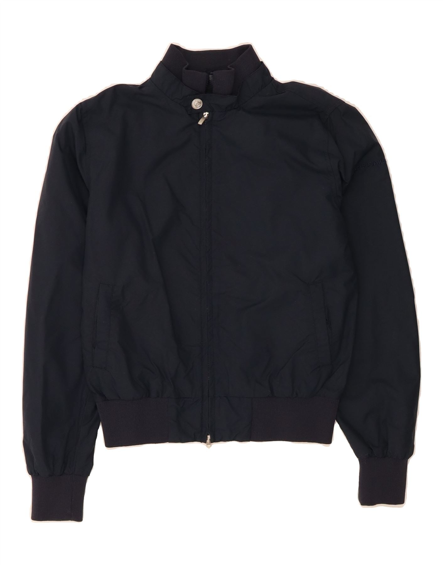 NORTH SAILS Womens Bomber Jacket UK 10 Small Navy Blue Polyamide