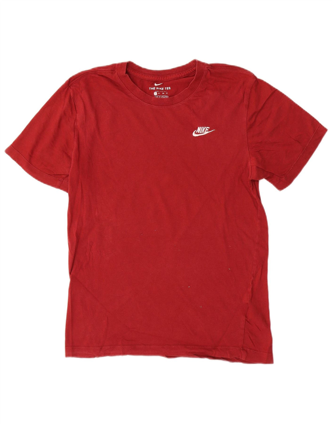 Nike Mens T-Shirt Top XS Red Cotton