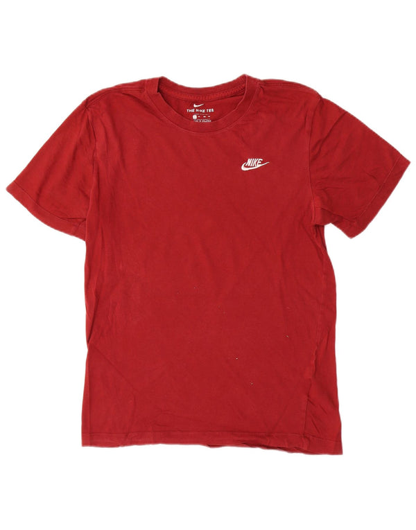 Nike Mens T-Shirt Top XS Red Cotton