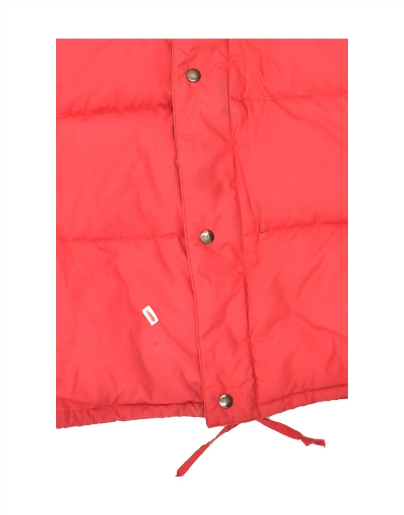 ELHO Mens Padded Jacket IT 58 4XL Red Polyester | Vintage Elho | Thrift | Second-Hand Elho | Used Clothing | Messina Hembry 