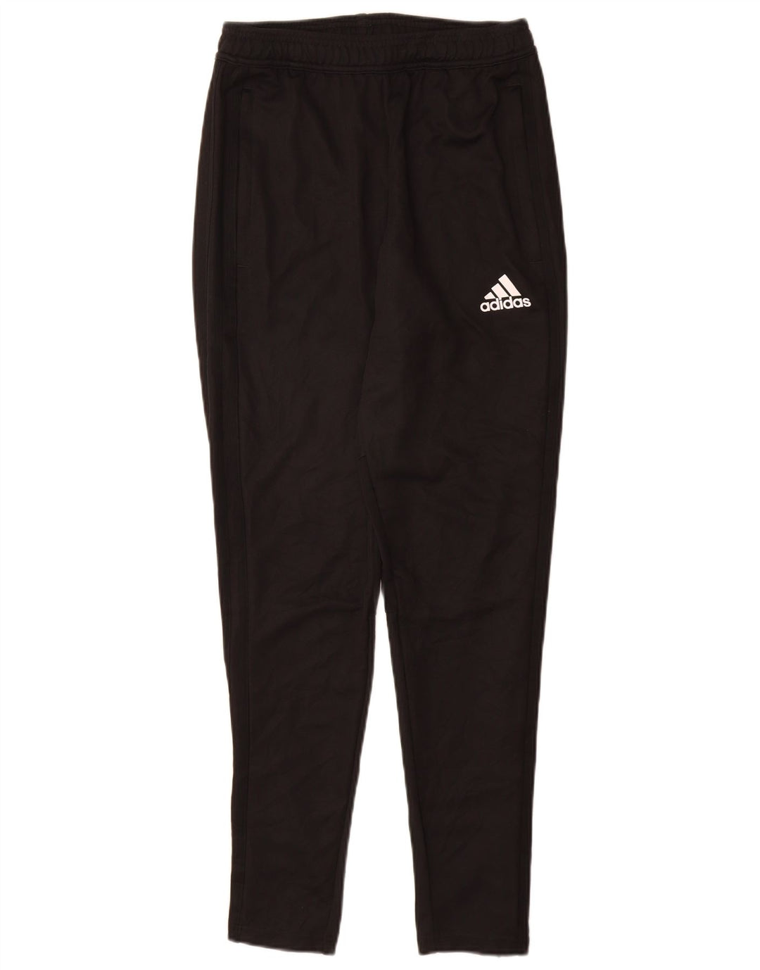 Adidas Mens Climacool Tracksuit Trousers Small Black Polyester