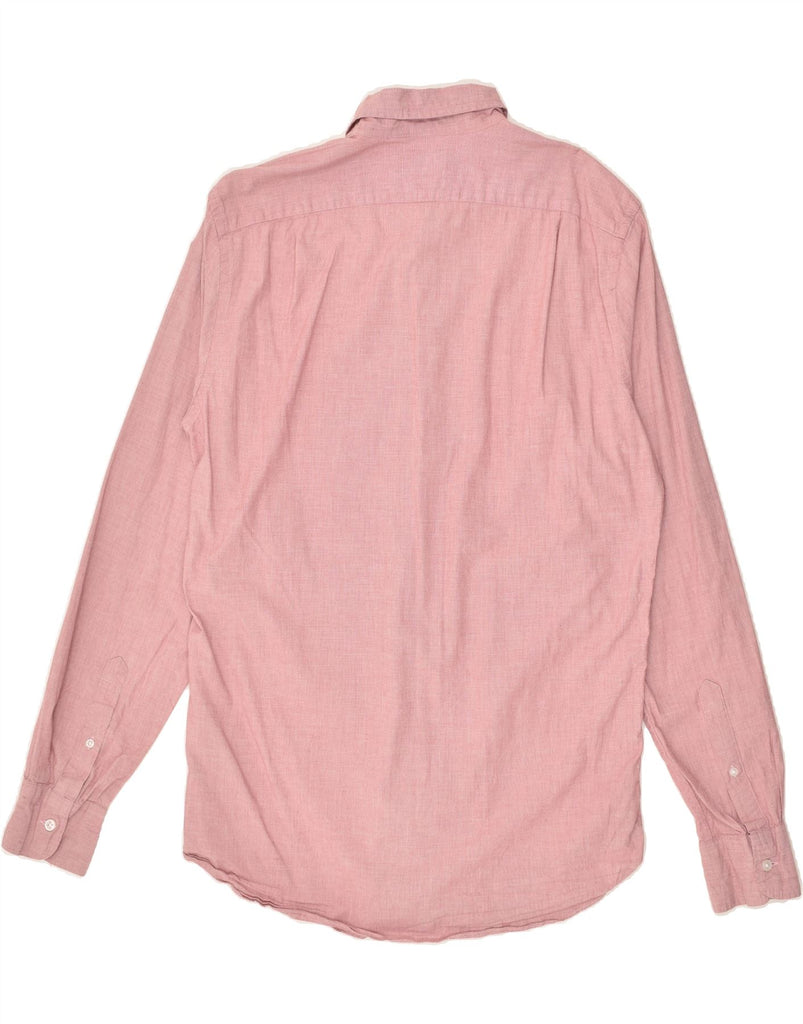 J. CREW Mens Flex Classic Fit Shirt Medium Pink Cotton | Vintage J. Crew | Thrift | Second-Hand J. Crew | Used Clothing | Messina Hembry 