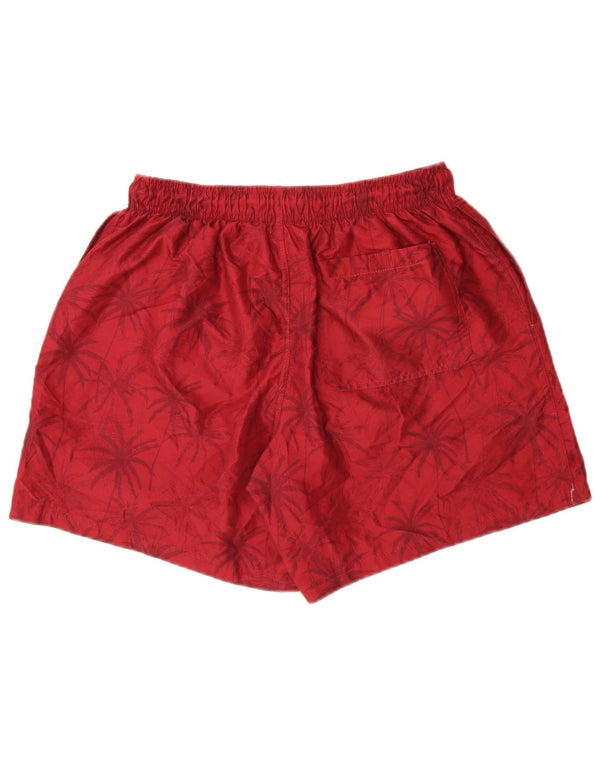 Mountain Warehouse Mens Swimming Shorts Medium Red Floral Polyester