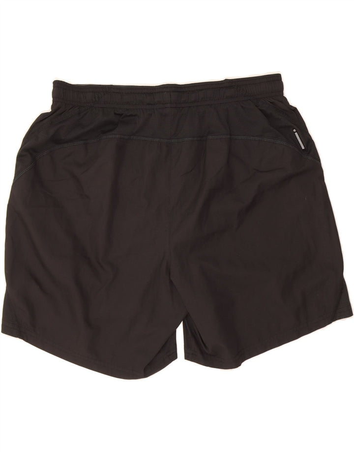 CHAMPION Mens Sport Shorts Large Black Polyester Vintage Champion and Second-Hand Champion from Messina Hembry 