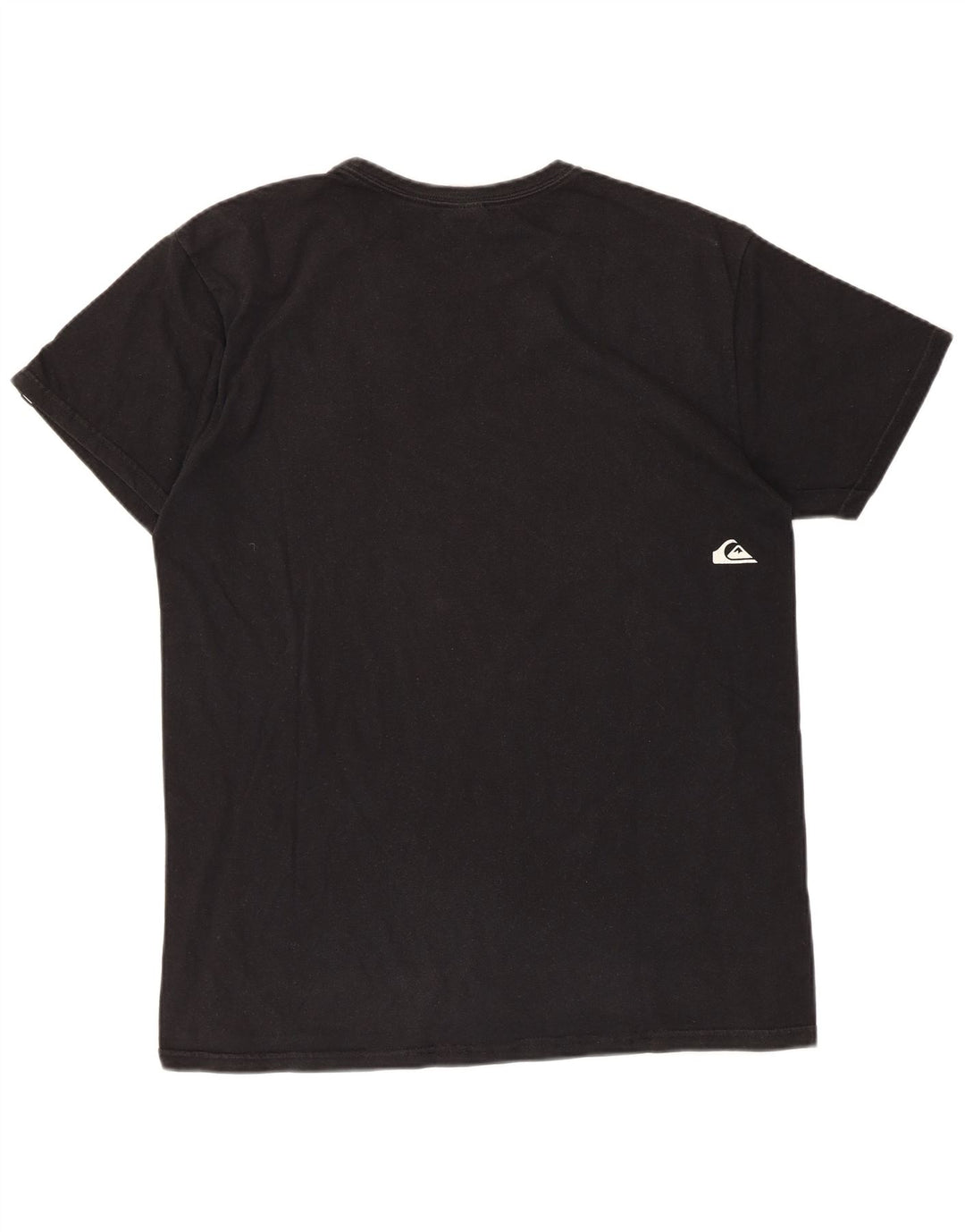 Quiksilver Mens Graphic T-Shirt Top Medium Black Cotton