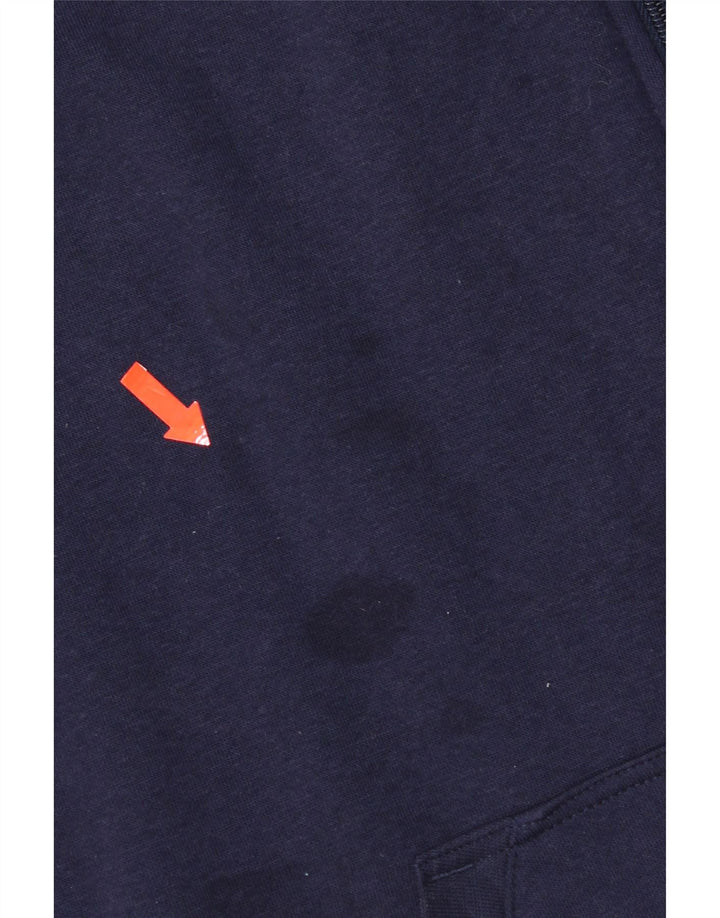 Kappa Mens Tracksuit Top Jacket 2XL Navy Blue Cotton