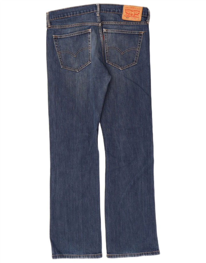 Levi's Mens 527 Bootcut Jeans W33 L32 Blue