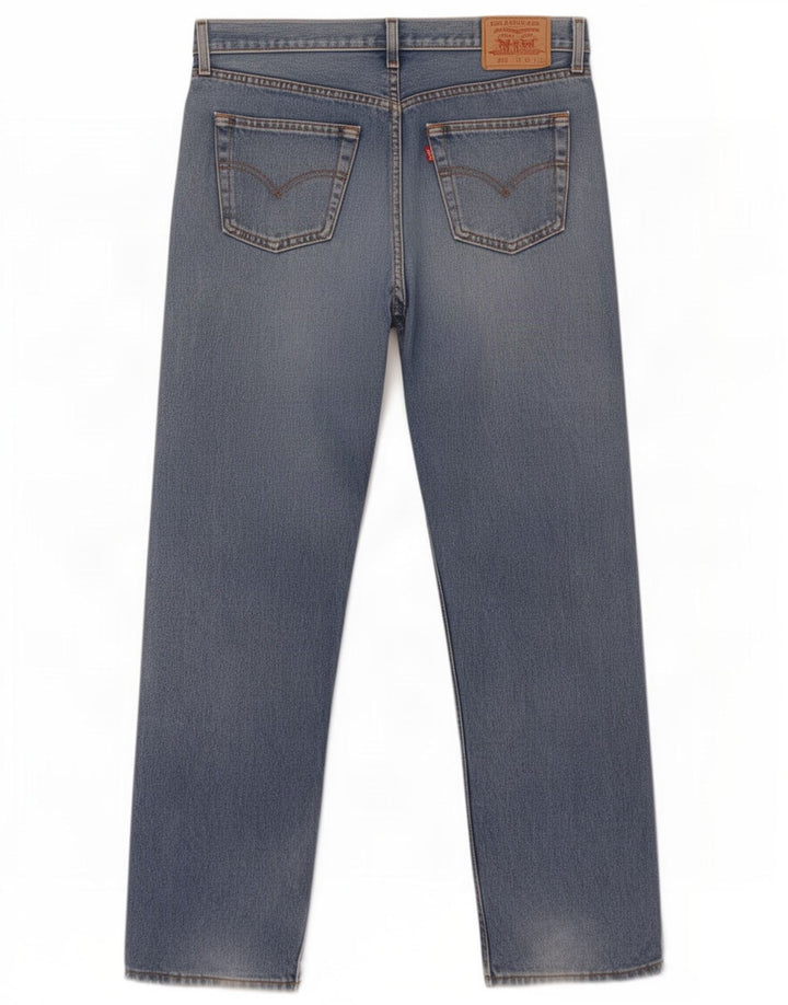 Levi's Mens 513 Slim Straight Jeans W36 L32 Blue