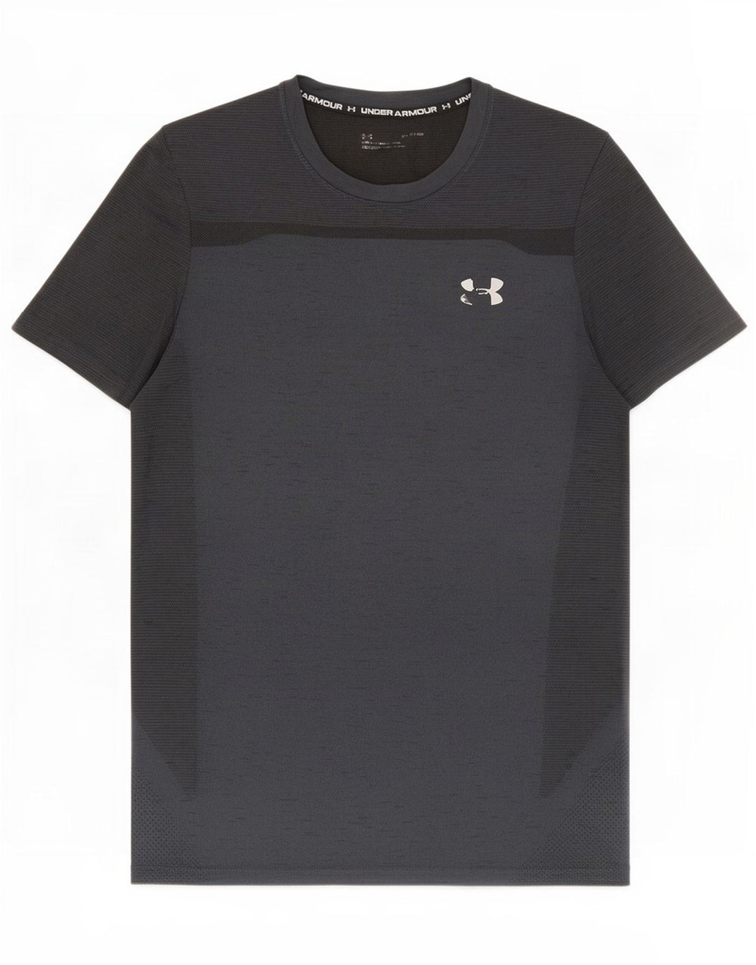Under Armour Mens T-Shirt Top Medium Black Flecked