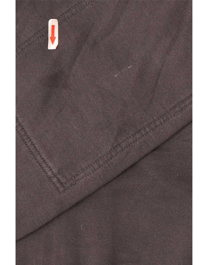 Gas Mens Graphic Tracksuit Top Jacket 2XL Grey Colourblock Cotton