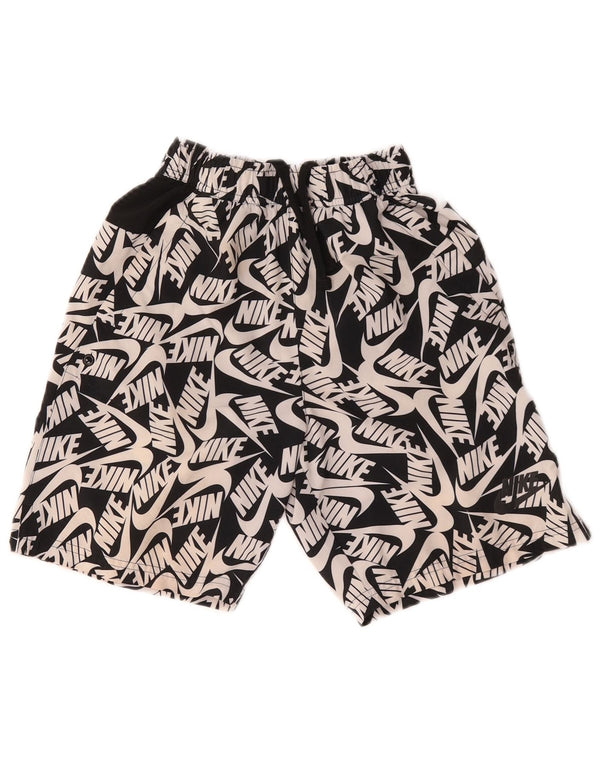 Adidas Boys Graphic Standard Fit Sport Shorts 10-11 Years Medium Black