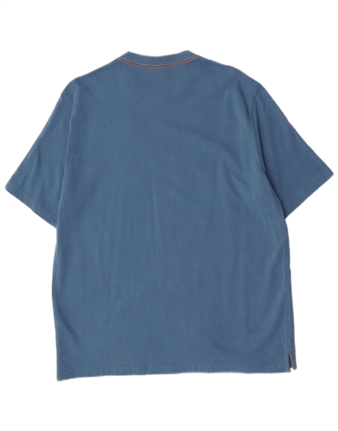 Paul Smith Mens Graphic T-Shirt Top Large Blue Cotton