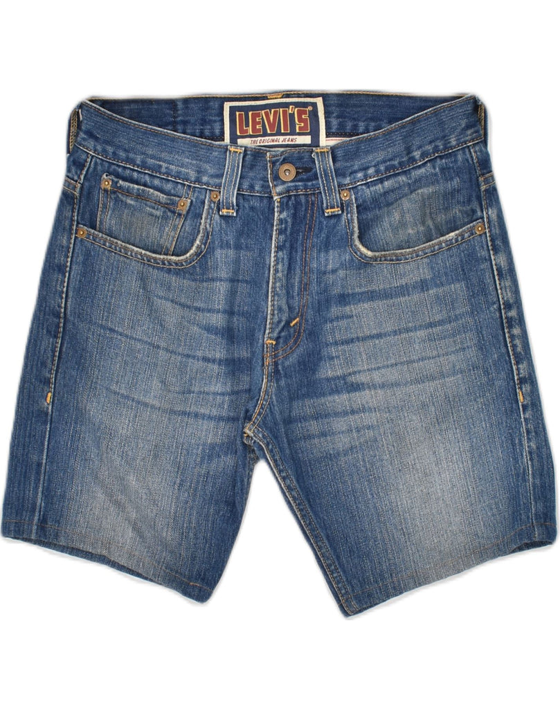 LEVI'S Mens 511 Denim Shorts W31 Medium Blue Cotton | Vintage Levi's | Thrift | Second-Hand Levi's | Used Clothing | Messina Hembry 