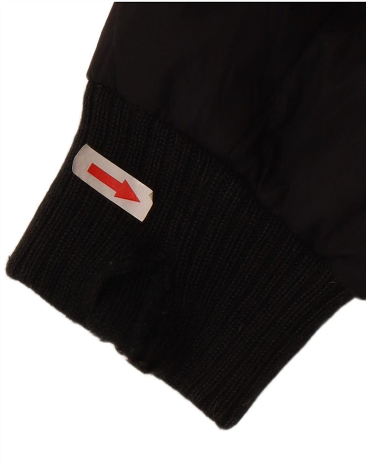 Champion Womens Padded Jacket UK 14 Medium Black