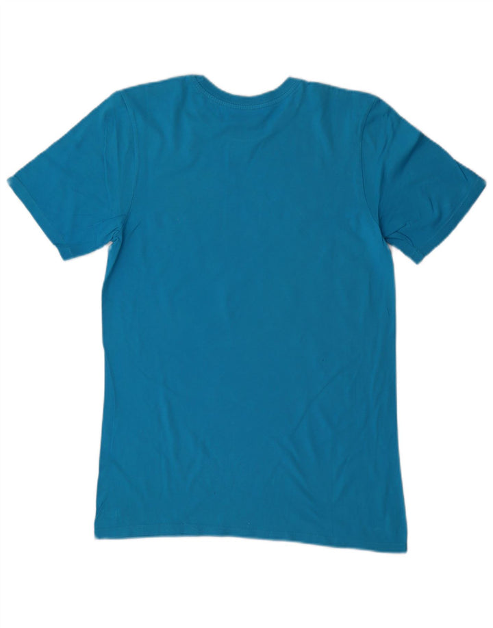 NIKE Mens Athletic Cut Graphic T-Shirt Top Small Blue