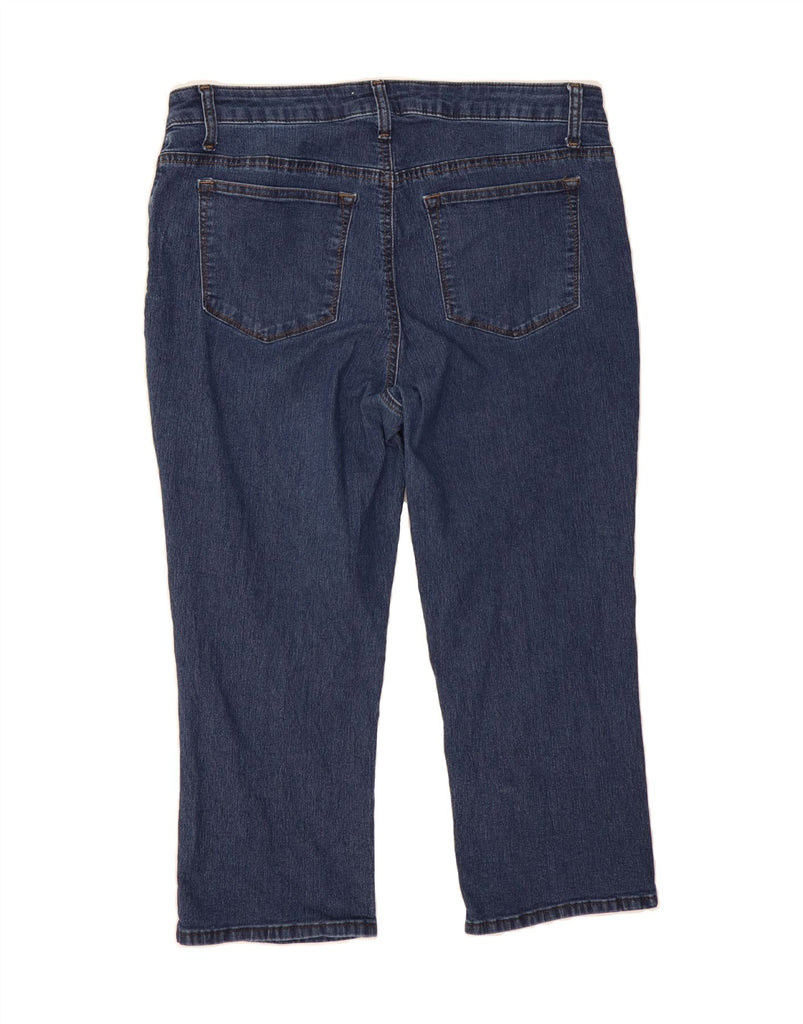 Womens Mid Rise Capri Jeans W34 L20 Vintage Lee and Second-Hand Lee from Messina Hembry 