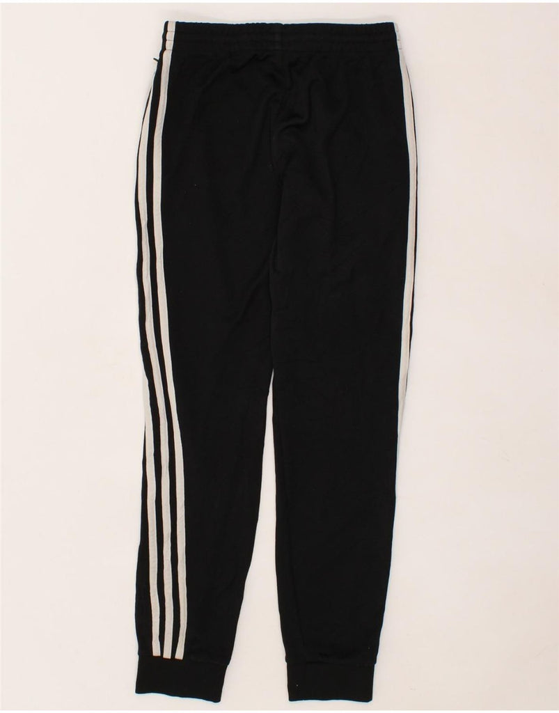 ADIDAS Mens Tracksuit Trousers Joggers Small  Black Polyester Vintage Adidas and Second-Hand Adidas from Messina Hembry 