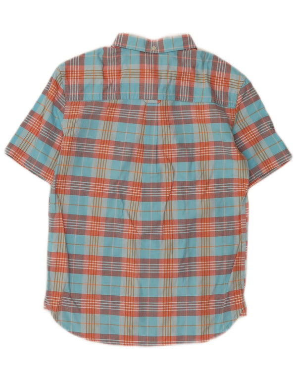 Lyle & Scott Boys Short Sleeve Shirt 12-13 Years Multicoloured Check Cotton