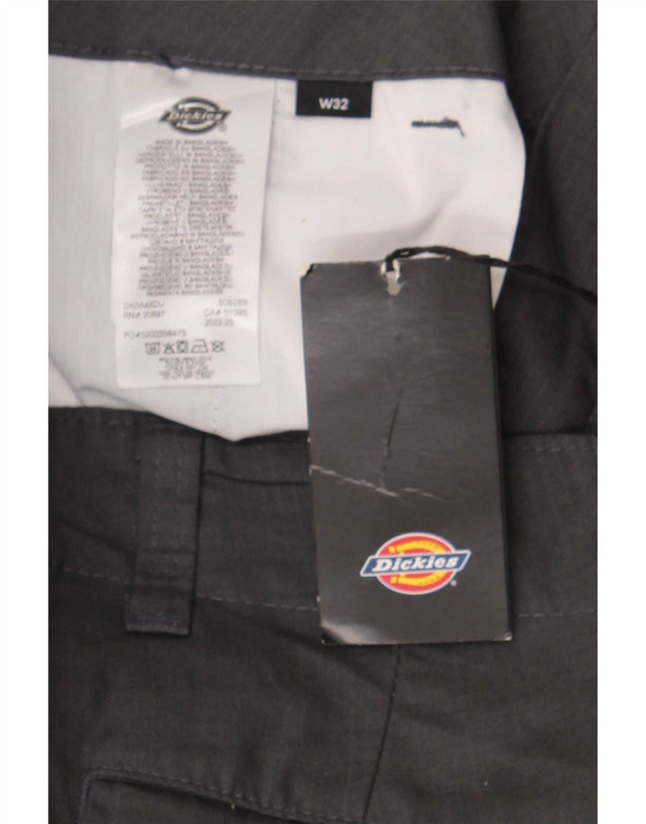 Stadick Mens Cargo Trousers  W32 L32 Grey Polyester