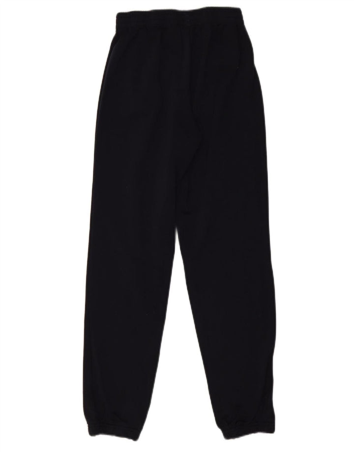 Adidas Boys Tracksuit Trousers Joggers 11-12 Years Navy Blue Polyester