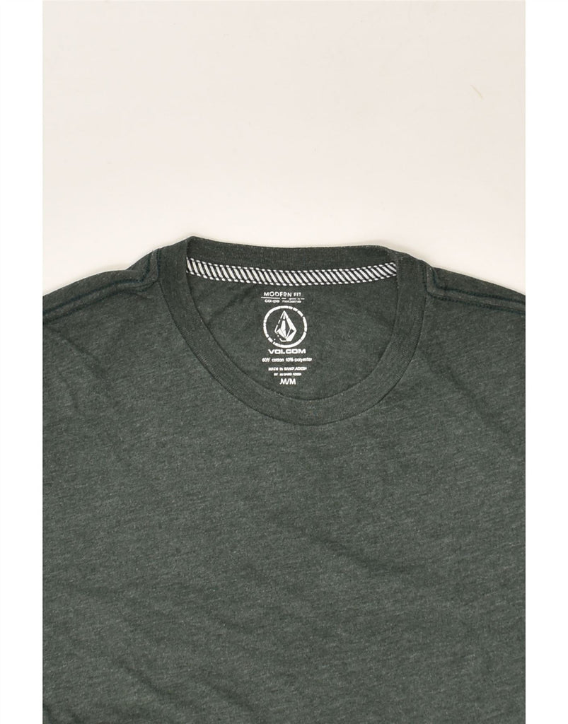 VOLCOM Mens Modern Fit T-Shirt Top Medium Grey Cotton | Vintage Volcom | Thrift | Second-Hand Volcom | Used Clothing | Messina Hembry 