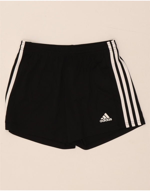 Adidas Womens Aeroready Sport Shorts UK 8/10 Small Black Polyester