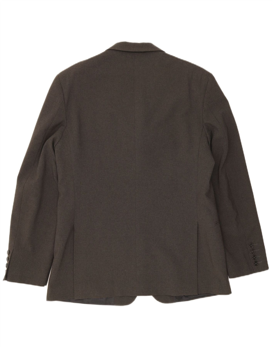 Sisley Mens 4 Button Blazer Jacket IT 50 Large Grey Polyester