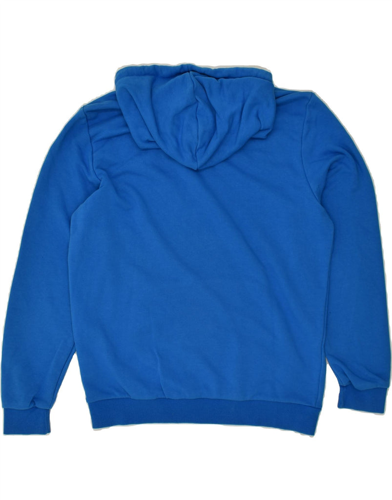 PUMA Mens Hoodie Jumper Medium Blue Cotton Vintage Puma and Second-Hand Puma from Messina Hembry 