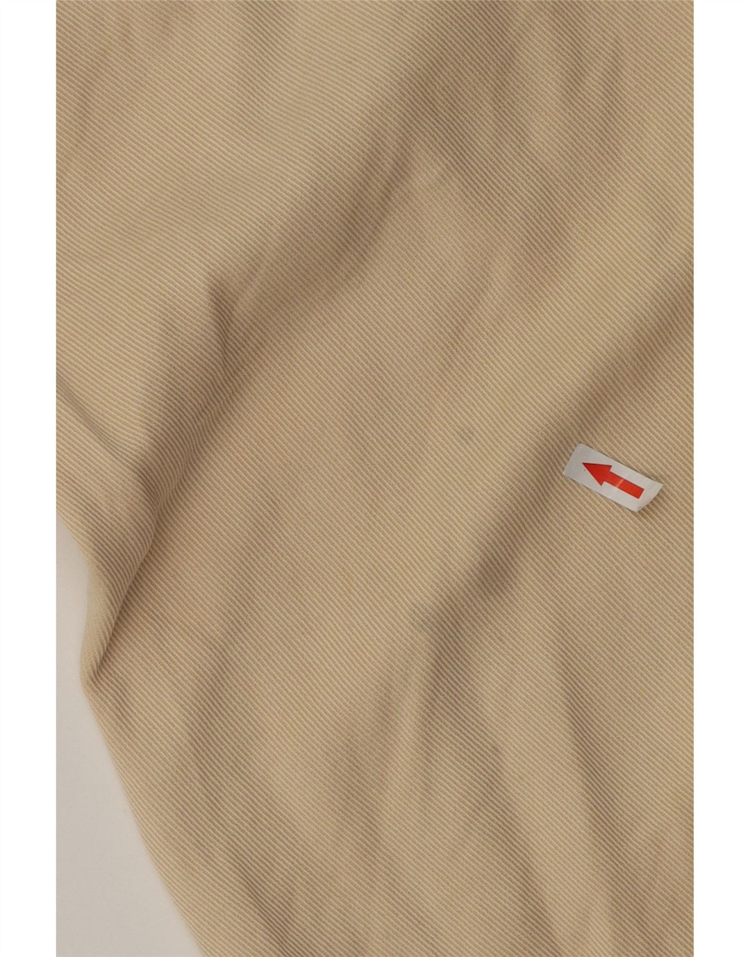 Massimo Dutti Womens Cropped Trousers EU 38 Small W28 L24 Beige Lyocell