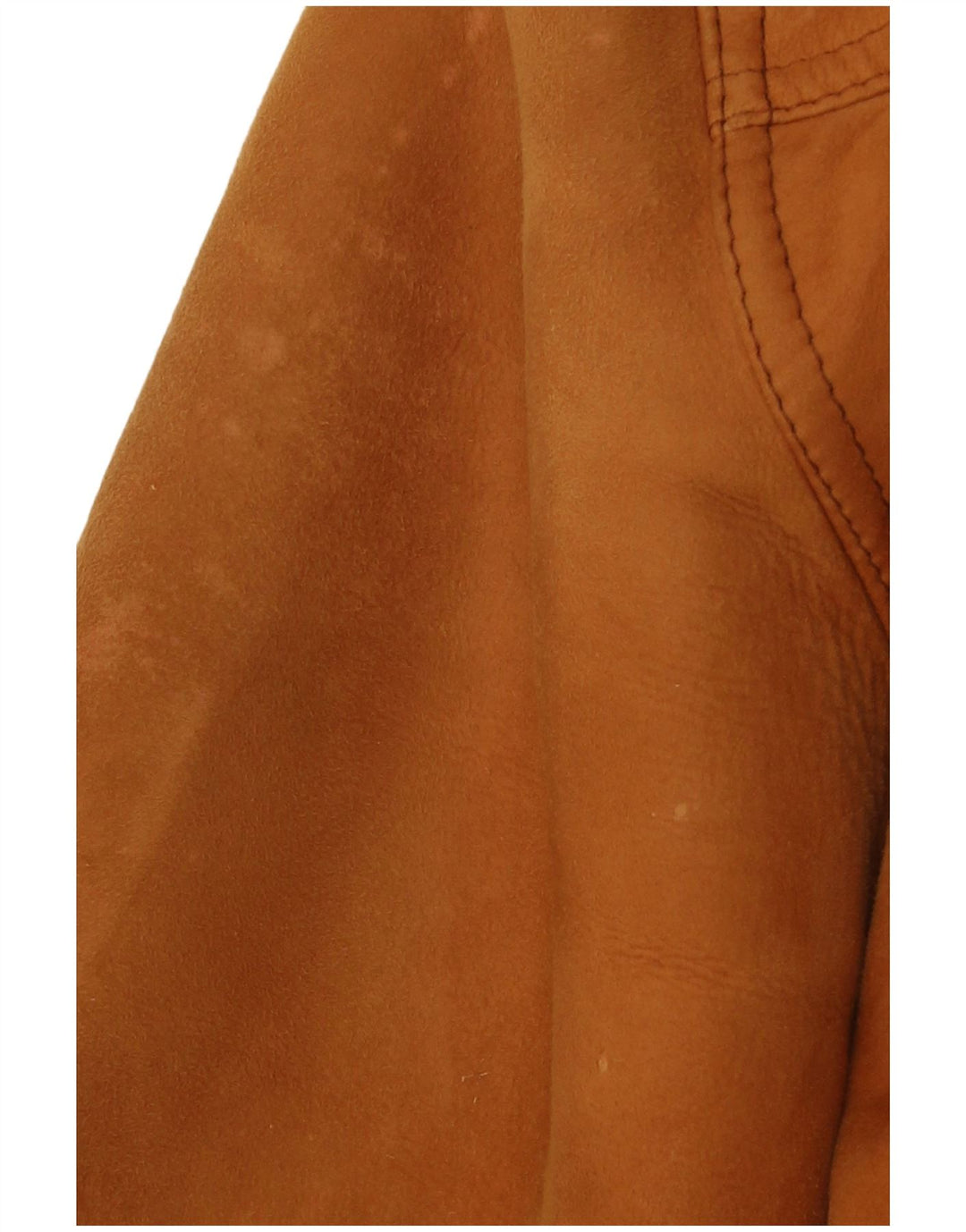 VINTAGE Mens Shearling Jacket UK 40 Large Brown