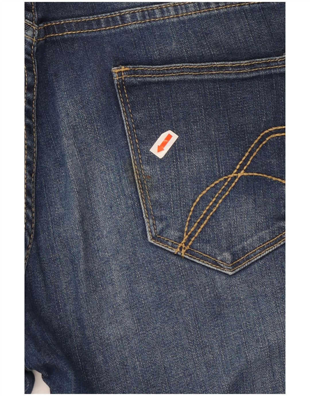 French Connection Womens Bootcut Flared Jeans US 16 2XL W38 L33 Blue Cotton