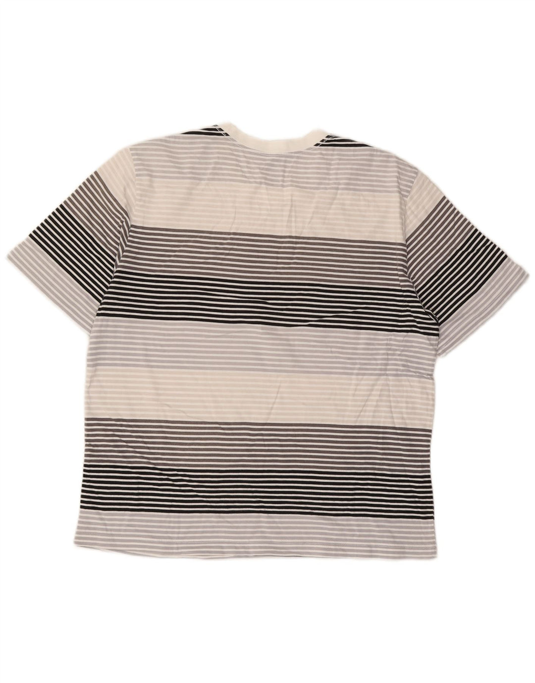 Nike Mens T-Shirt Top XL Grey Striped