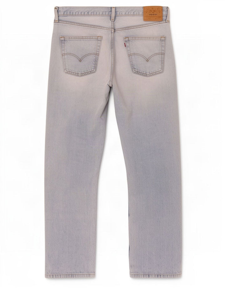Levi's Mens Straight Jeans W34 L31 Blue Cotton