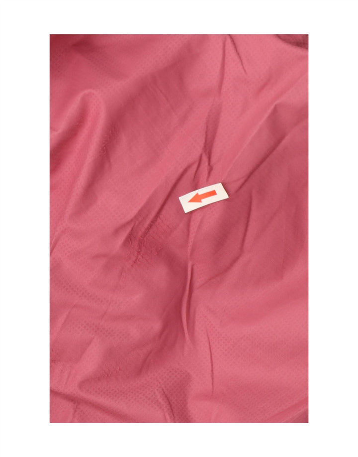 Mountain Warehouse Womens Hooded Raincoat UK 14 Large Pink Polyester