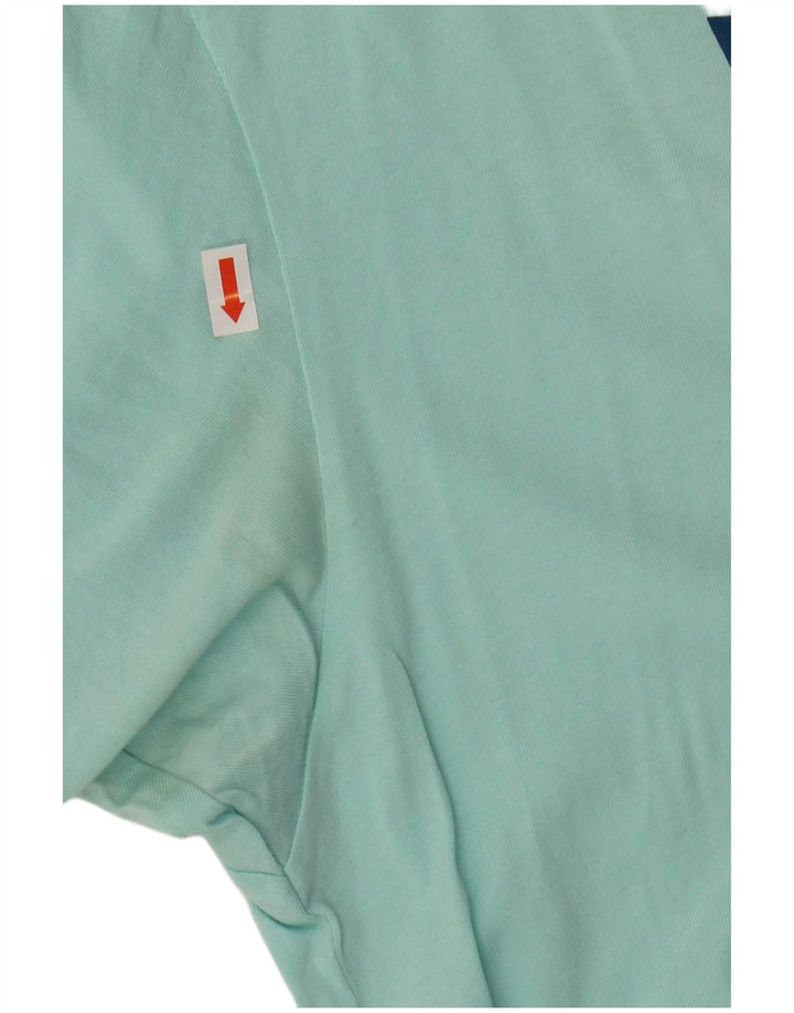 VANS Mens Classic Fit Graphic T-Shirt Top Large Blue Cotton