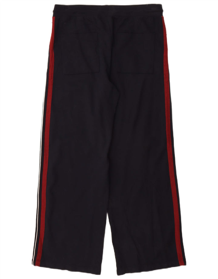 MARKS & SPENCER Womens Tracksuit Trousers UK 16 Large  Navy Blue Viscose
