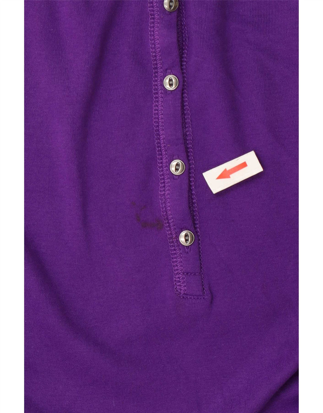 Chaps Womens Top Long Sleeve UK 18 XL Purple Check Cotton
